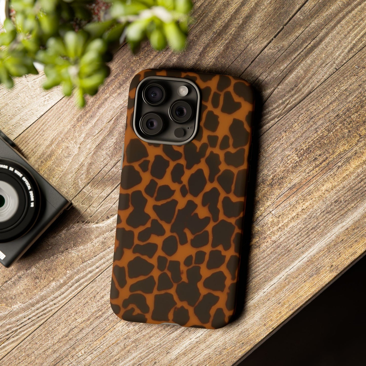 Leopard Print Tough Phone Case
