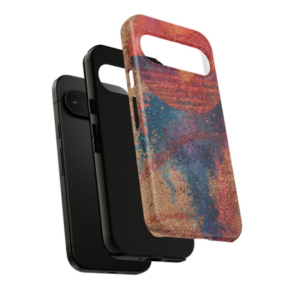 Retro Sunset Tough Phone Case