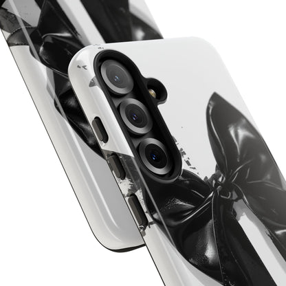 Phone Case — Black Bow Graphic Protective Cover