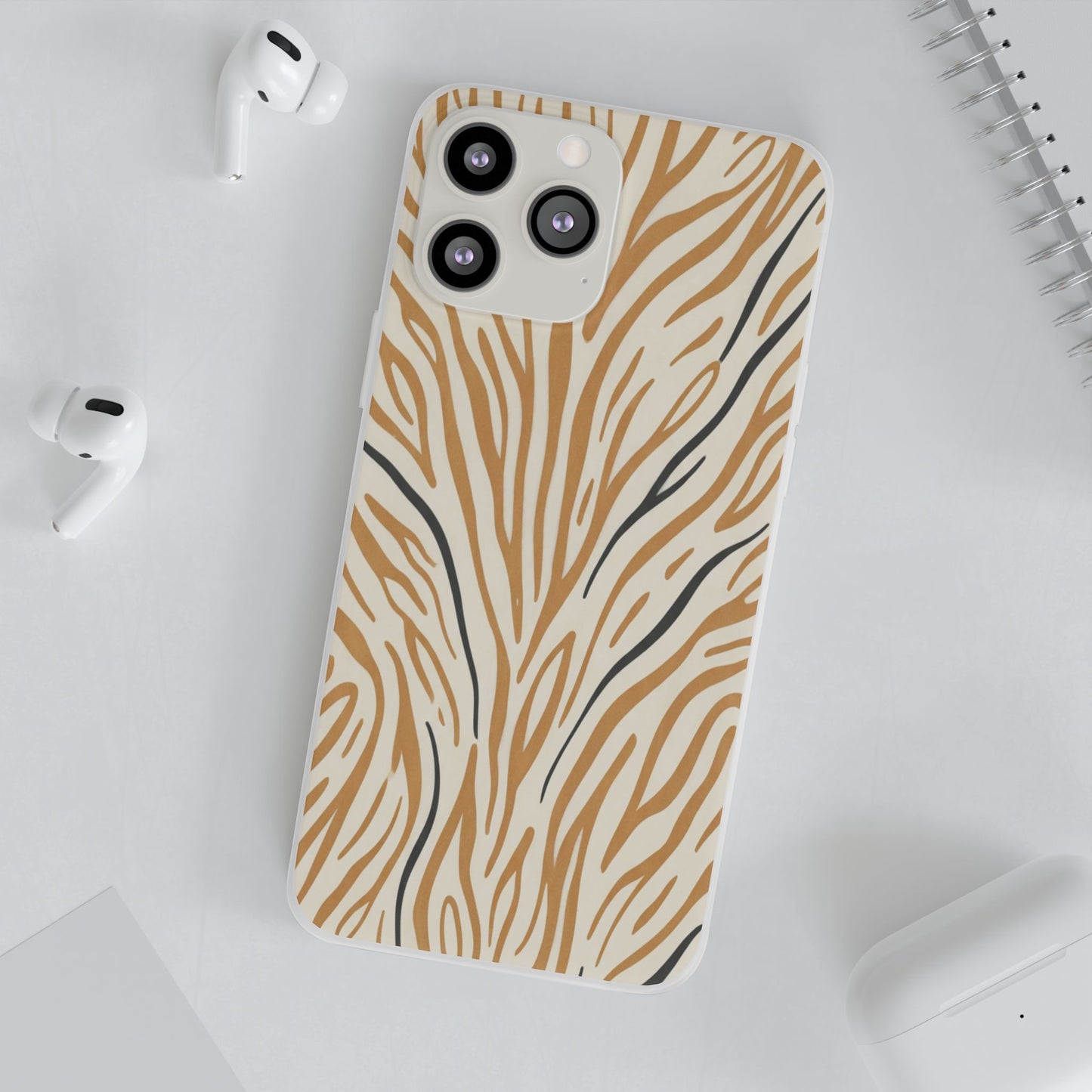 Pink Leopard Print Phone Case – Slim Flexible Protective Cover