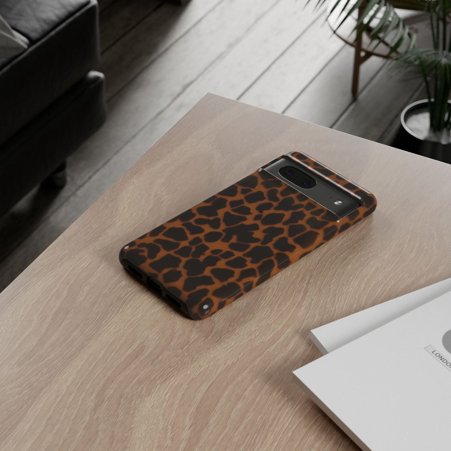 Leopard Print Tough Phone Case