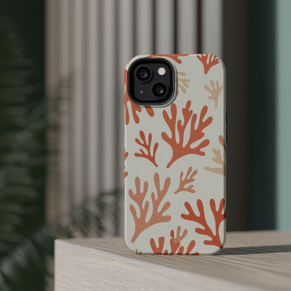Coral Reef Magnetic Impact Phone Case — Protective MagSafe-Compatible Design
