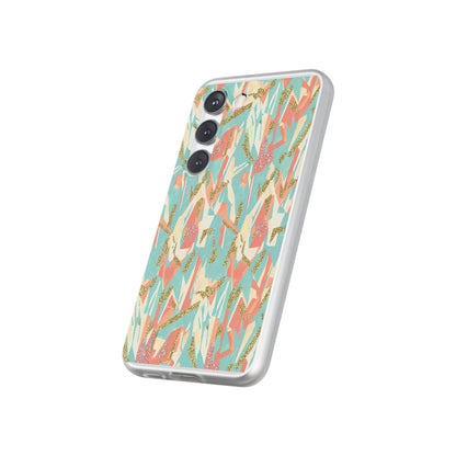 Pastel Abstract Floral Phone Case - Flexi Case