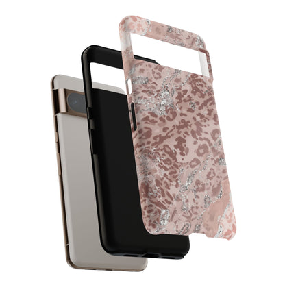 Tropical Monstera Phone Case — Colorful Leaf Protective Tough Case