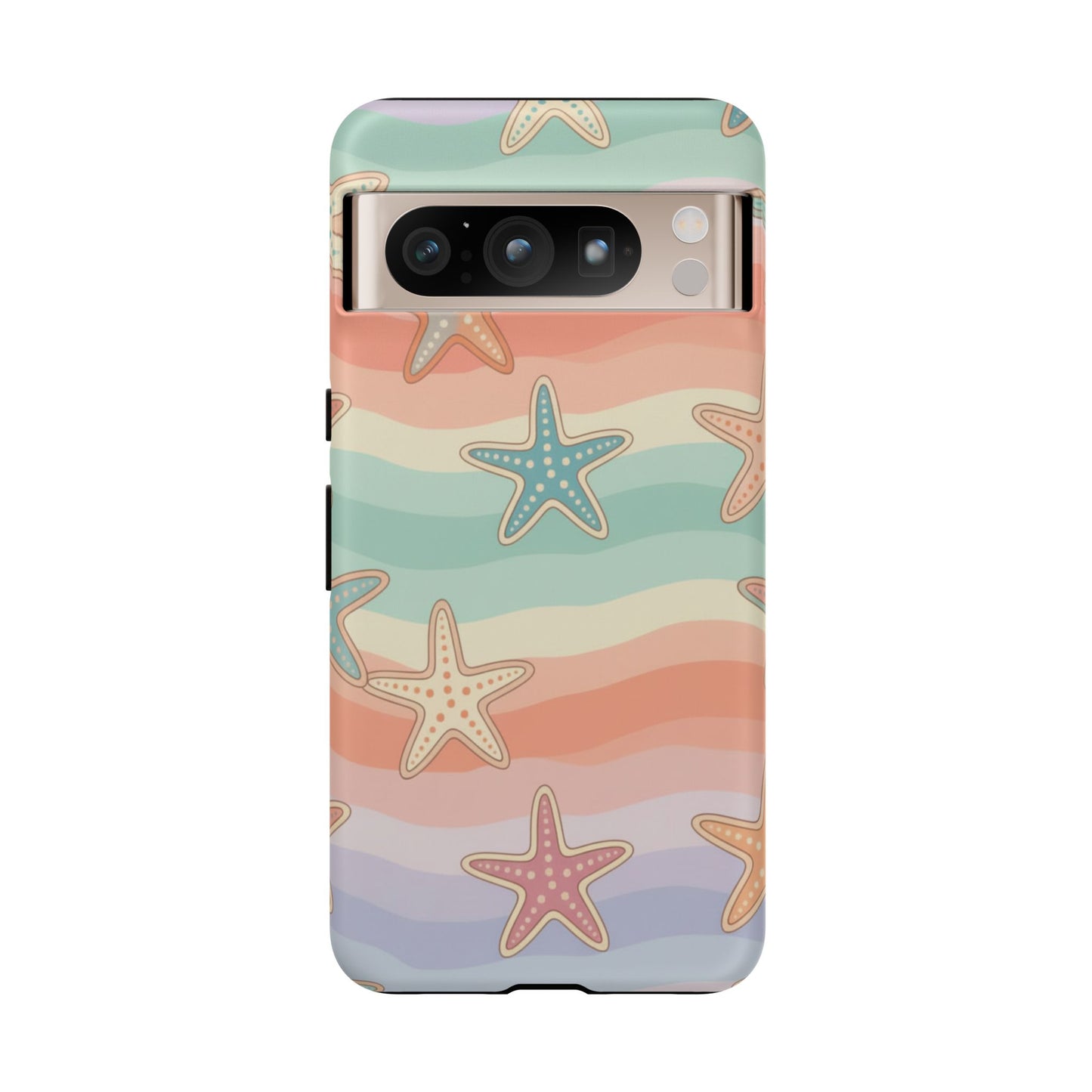 Starfish Wave Tough Phone Case — Pastel Beach Protective Cover