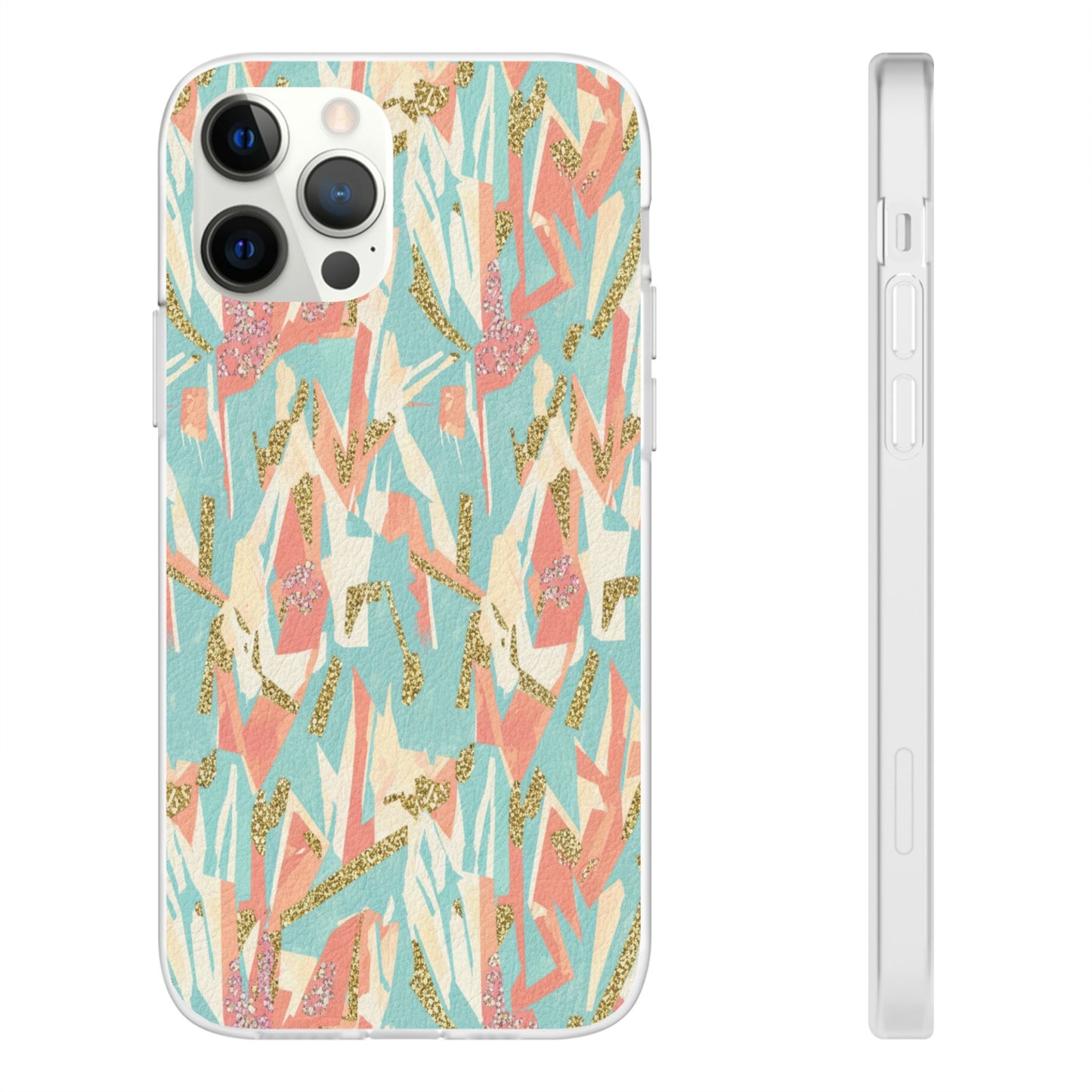 Pastel Abstract Floral Phone Case - Flexi Case