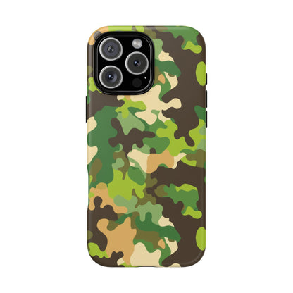Camouflage Tough Phone Case — Military Camo Protective Cover