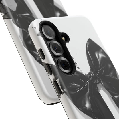 Phone Case — Black Bow Graphic Protective Cover