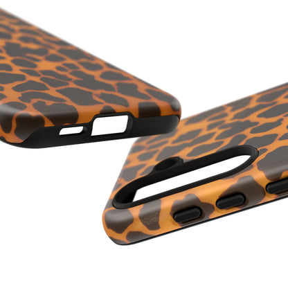 Leopard Print Tough Phone Case — Slim Protective iPhone Cover