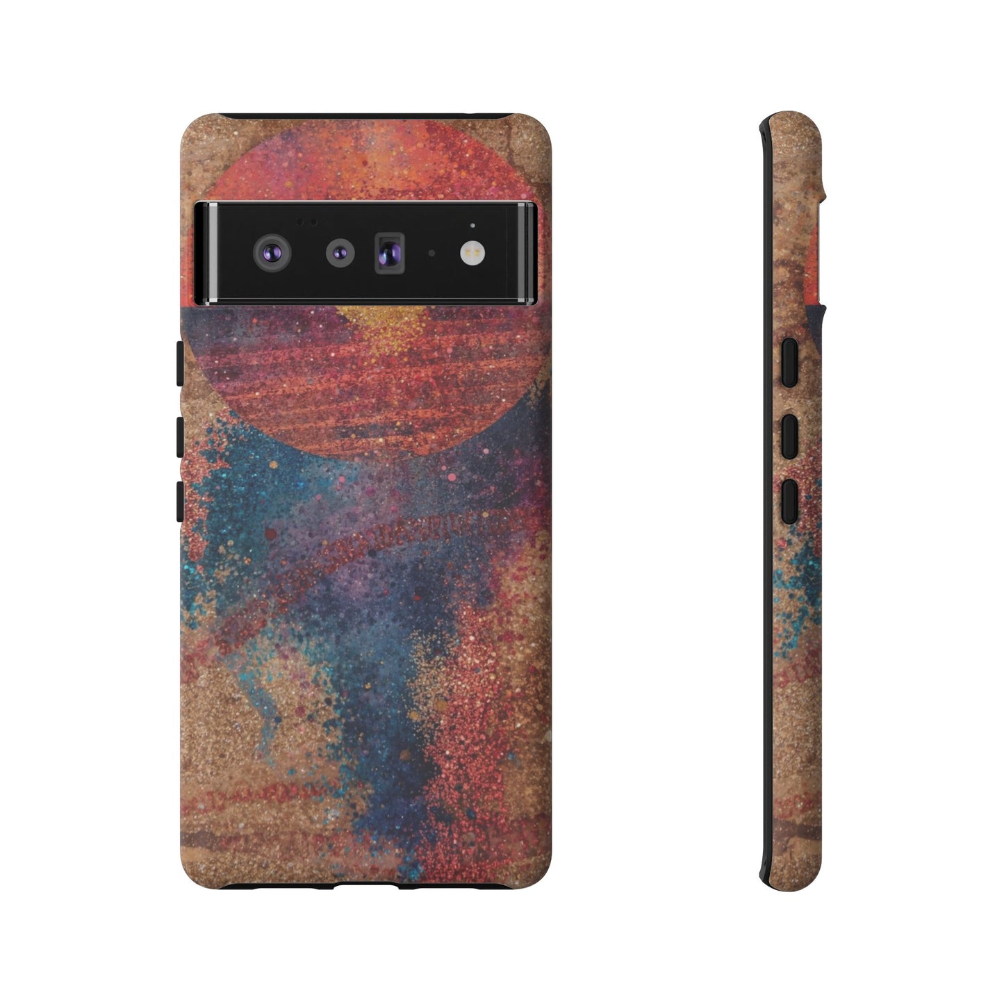 Retro Sunset Tough Phone Case