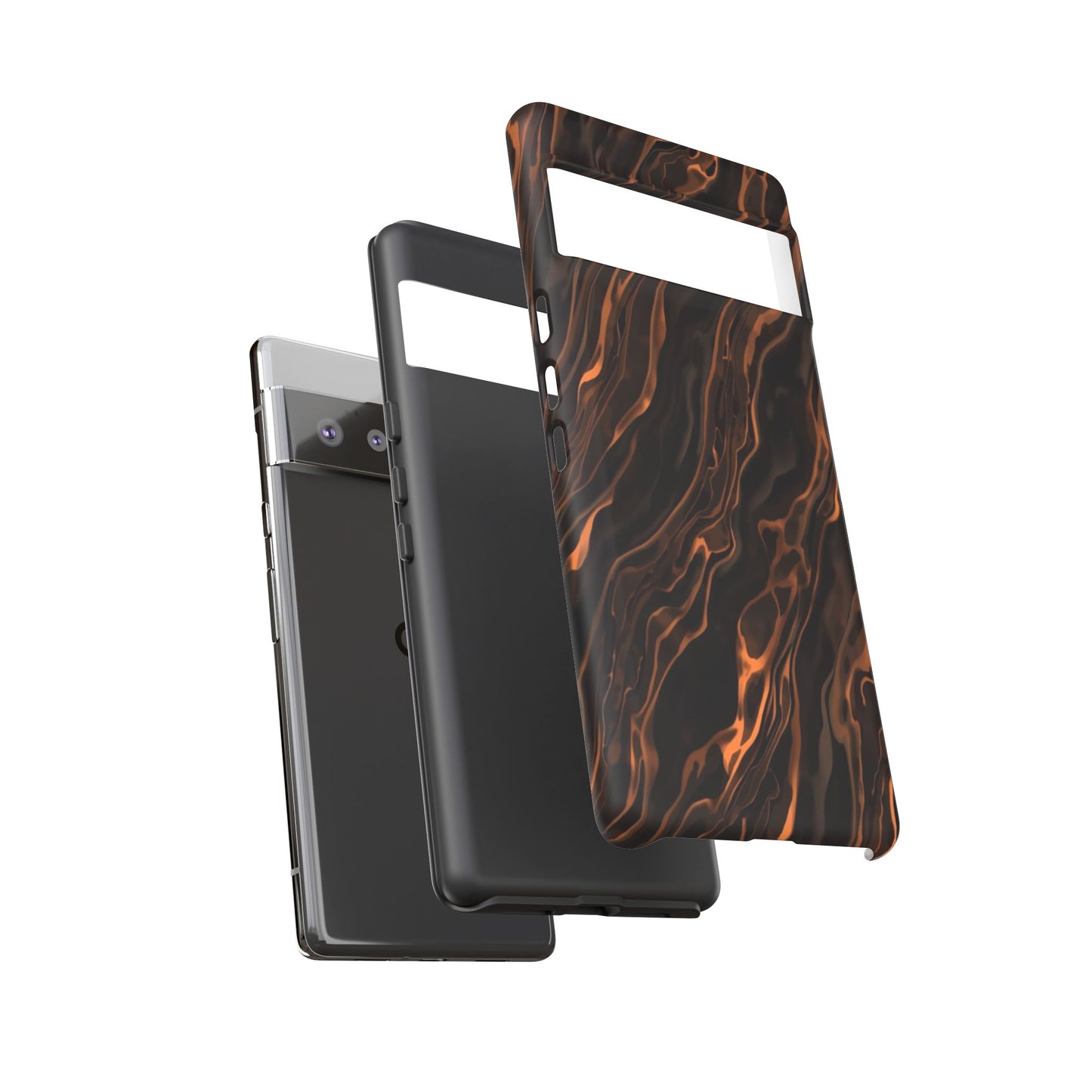 Copper Swirl Phone Case — Tough Protective iPhone Cover