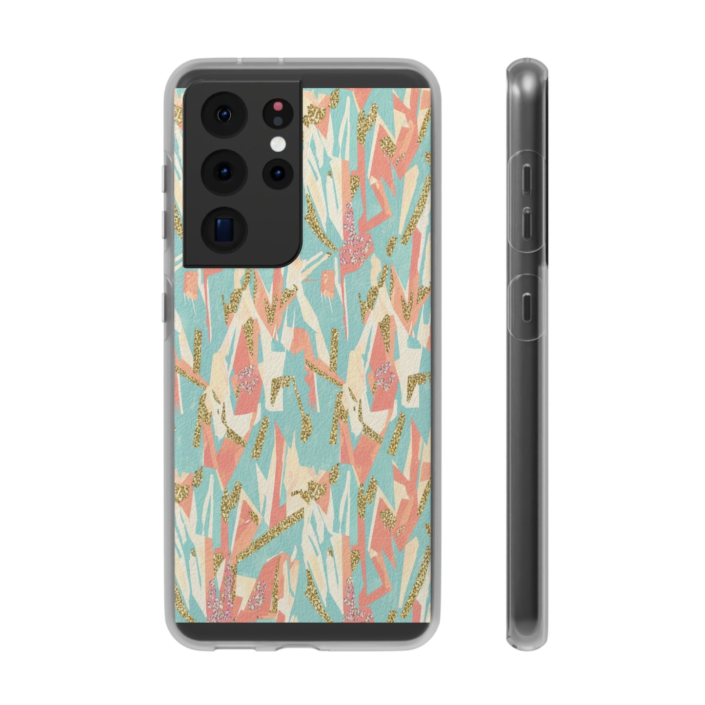 Pastel Abstract Floral Phone Case - Flexi Case
