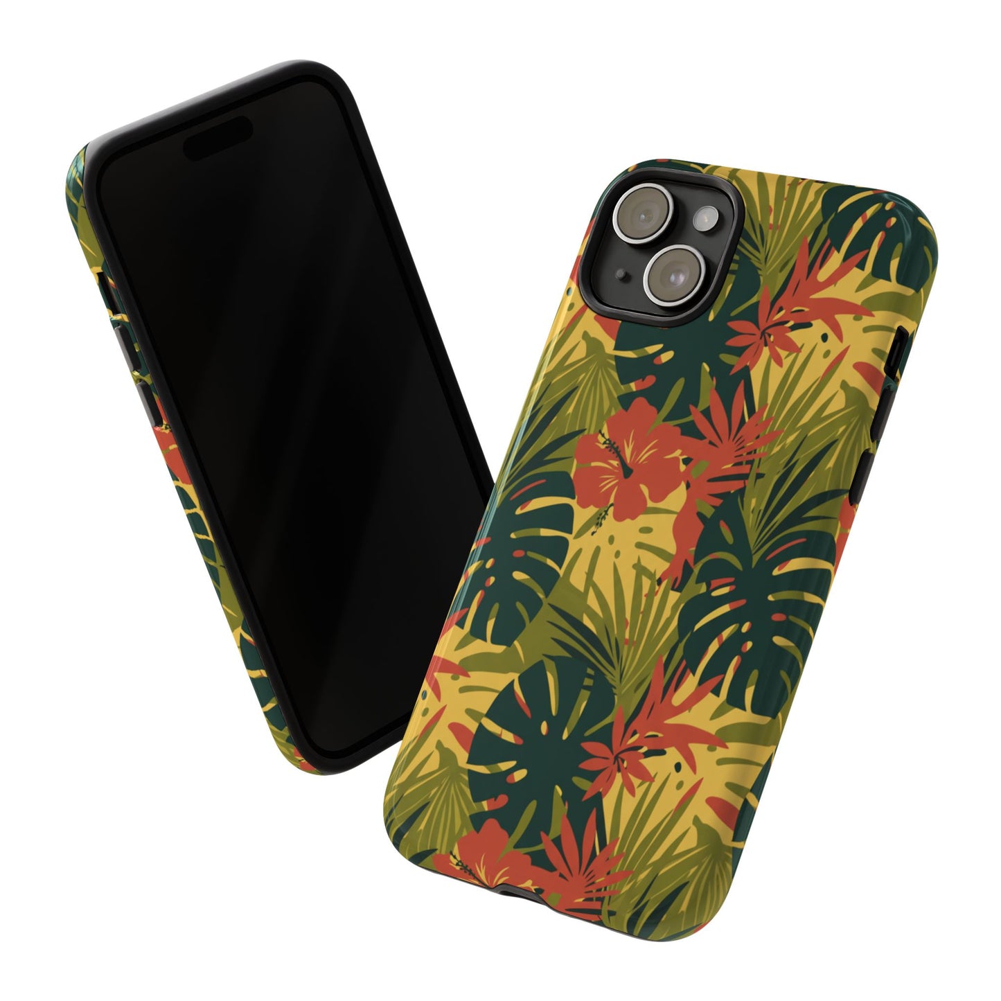 Tropical Hibiscus Phone Case — Durable Floral iPhone Protection