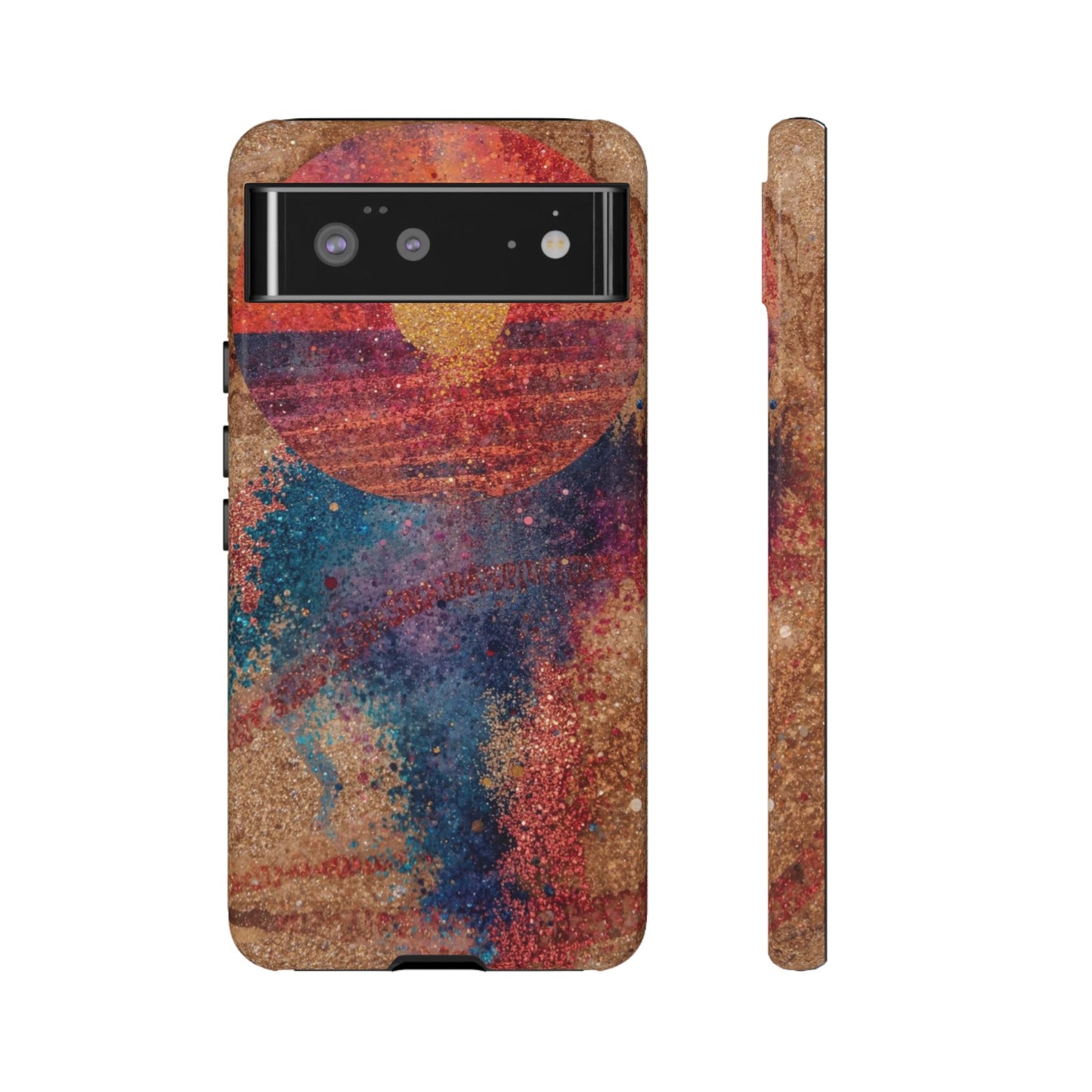 Retro Sunset Tough Phone Case