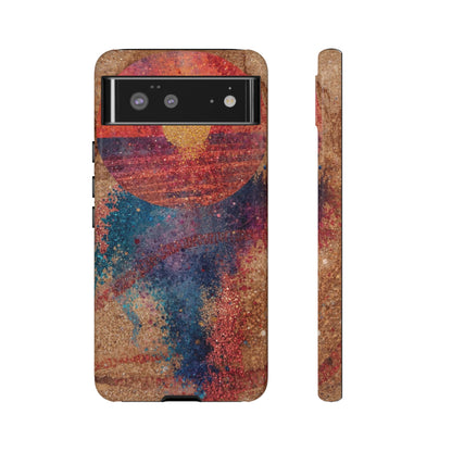 Retro Sunset Tough Phone Case