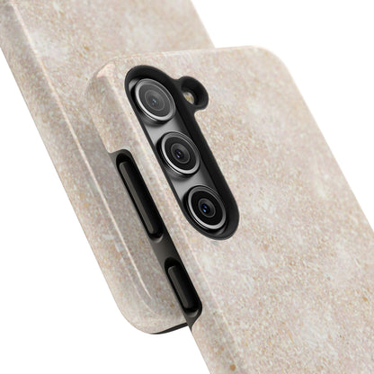 Marble Texture Tough Phone Case — Sandstone Protective Phone Cover