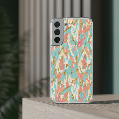 Pastel Abstract Floral Phone Case - Flexi Case