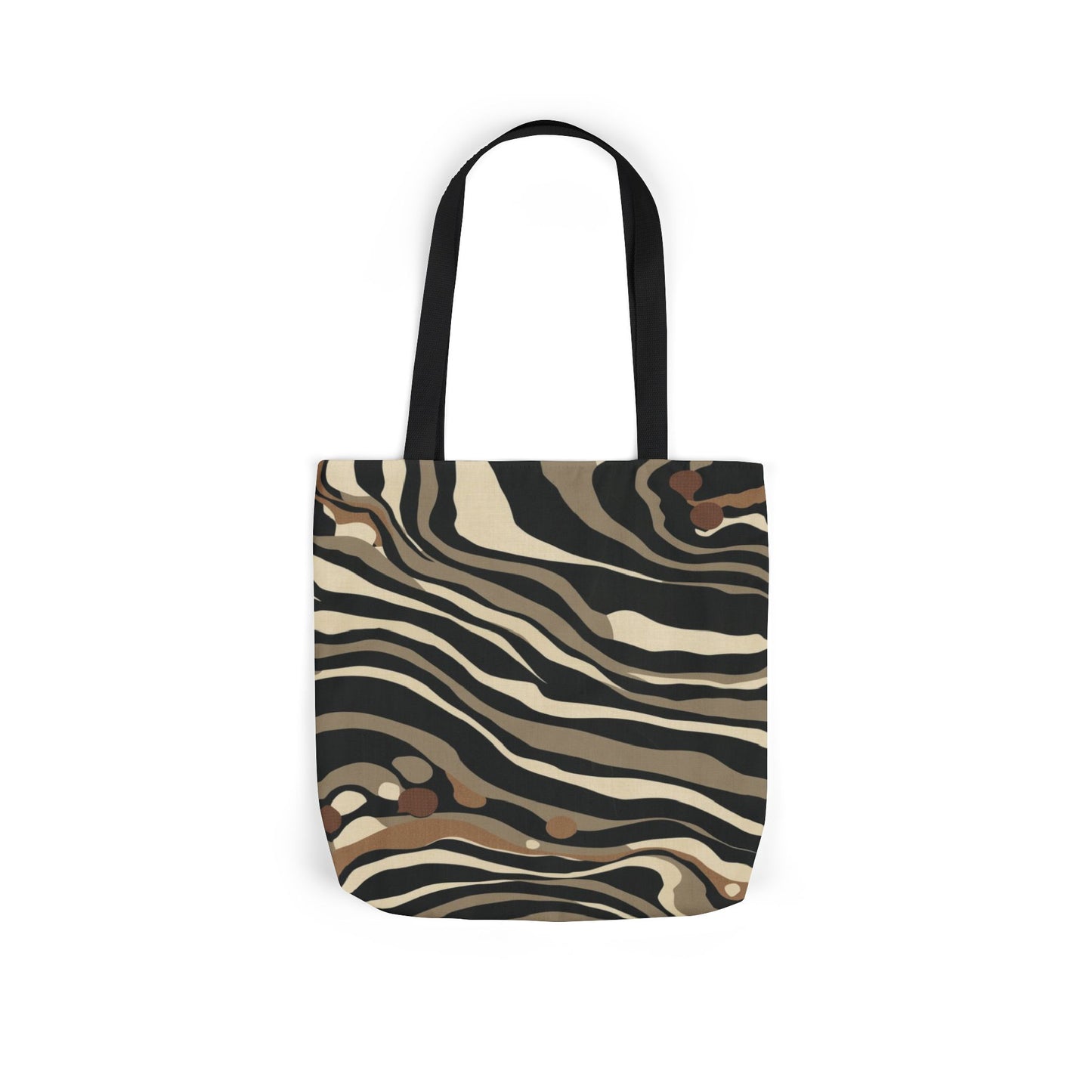 Safari Stripe Canvas Tote Bag