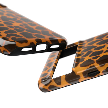 Leopard Print Tough Phone Case — Slim Protective iPhone Cover