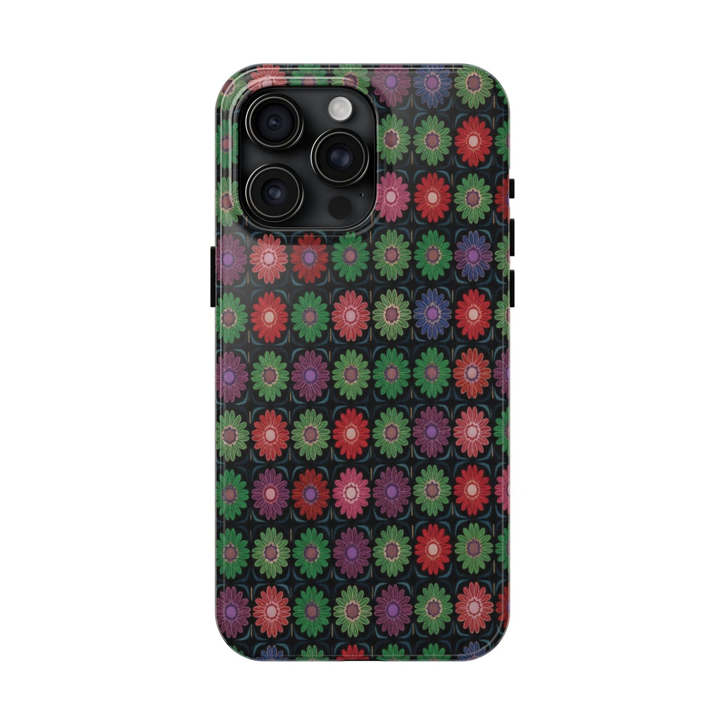 Copy of Floral Sunflower Tough Phone Case — Neutral Daisy Pattern Protective Cover