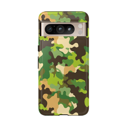 Camouflage Tough Phone Case — Military Camo Protective Cover