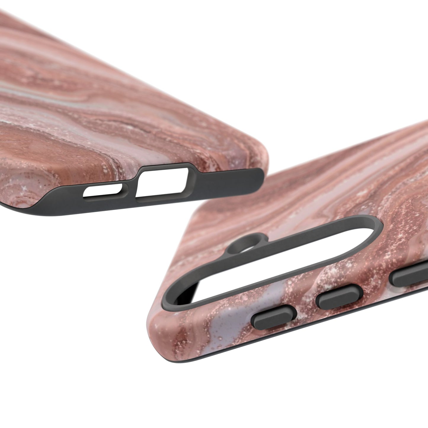 Rose Gold Marble Tough Phone Case