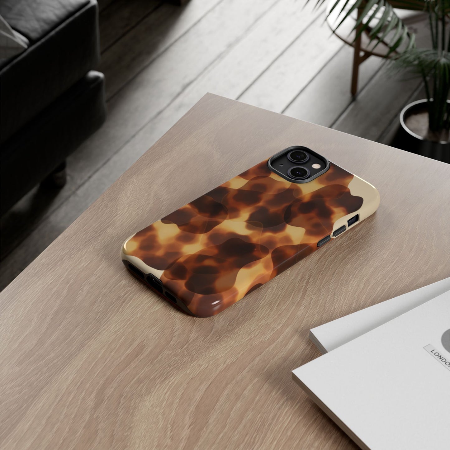 Tortoiseshell Phone Case — Tough Protective iPhone Cover