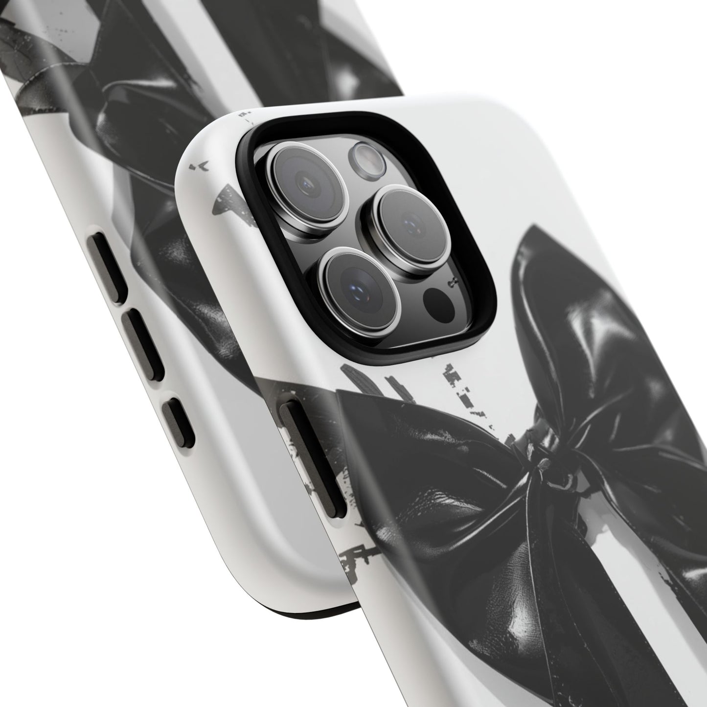 Phone Case — Black Bow Graphic Protective Cover