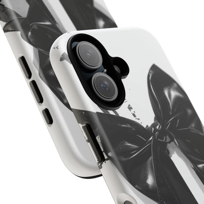Phone Case — Black Bow Graphic Protective Cover