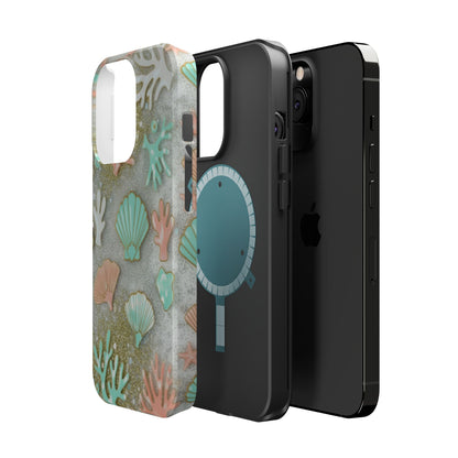 Seashell Coral Magnetic Impact Phone Case