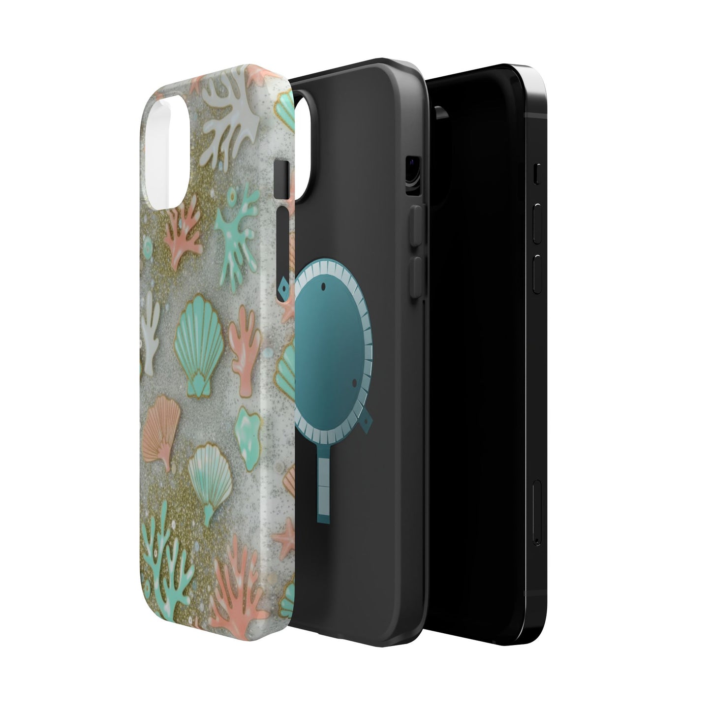 Seashell Coral Magnetic Impact Phone Case