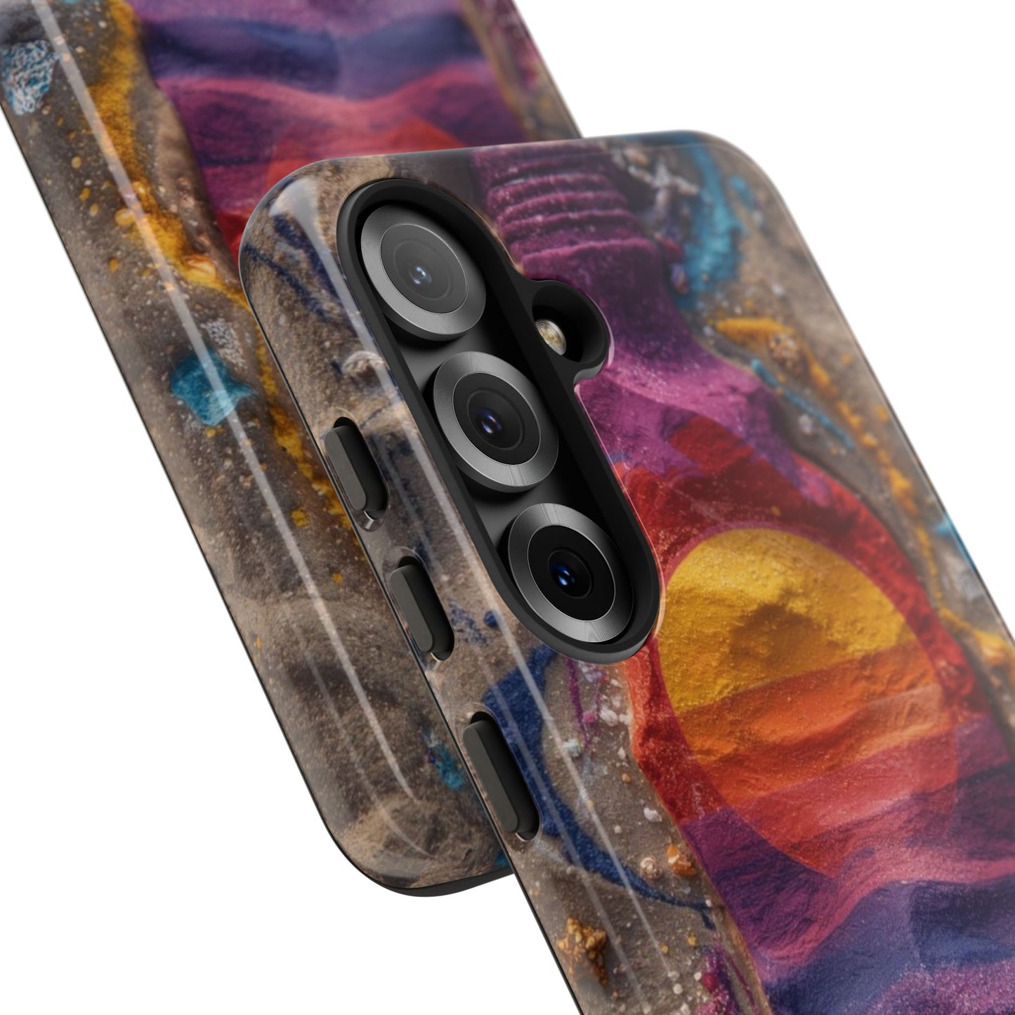 Phone Case — Colorful Sand Art Sunset Tough Protective Case