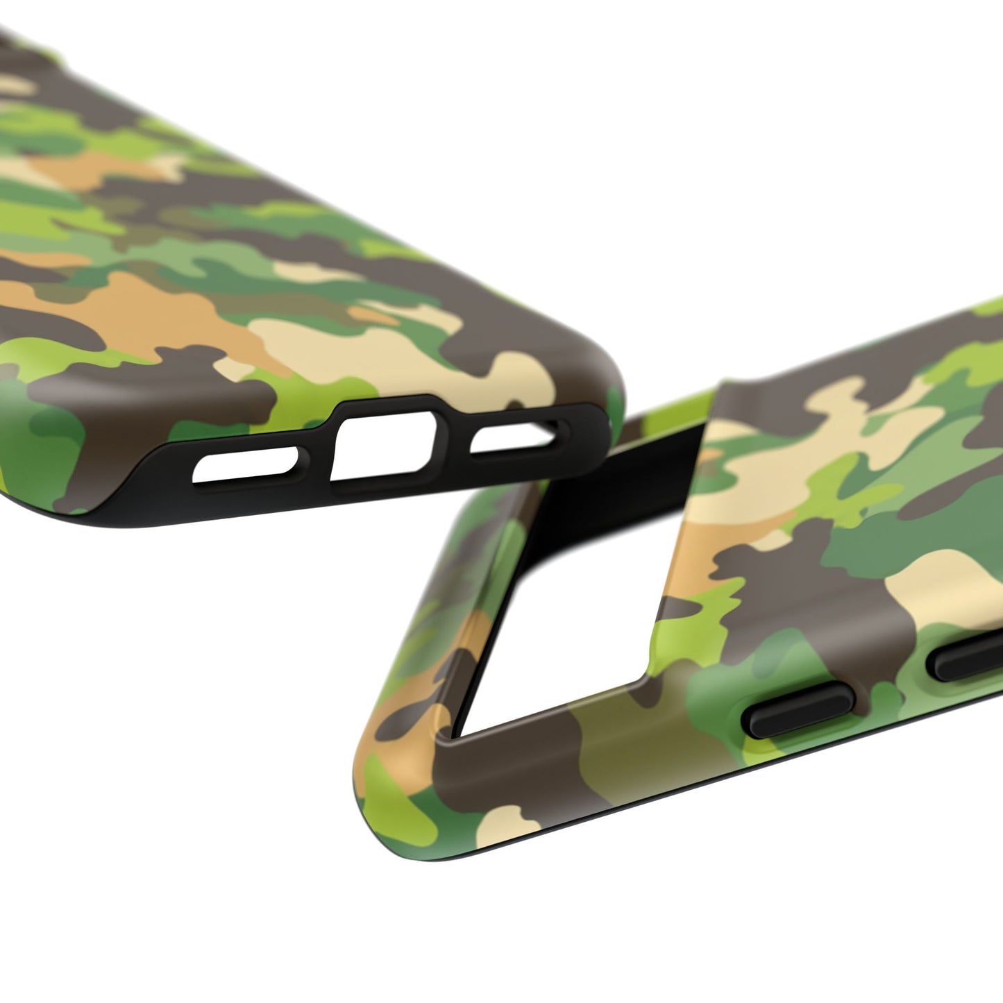 Camouflage Tough Phone Case — Military Camo Protective Cover