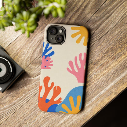 Tough Cases — Colorful Coral Pattern Phone Case