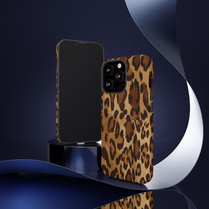 Leopard Print Tough Phone Case