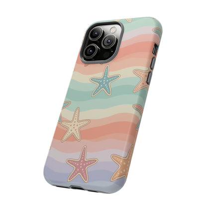 Starfish Wave Tough Phone Case — Pastel Beach Protective Cover