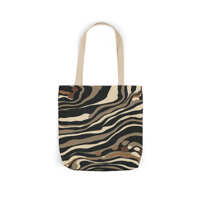 Safari Stripe Canvas Tote Bag