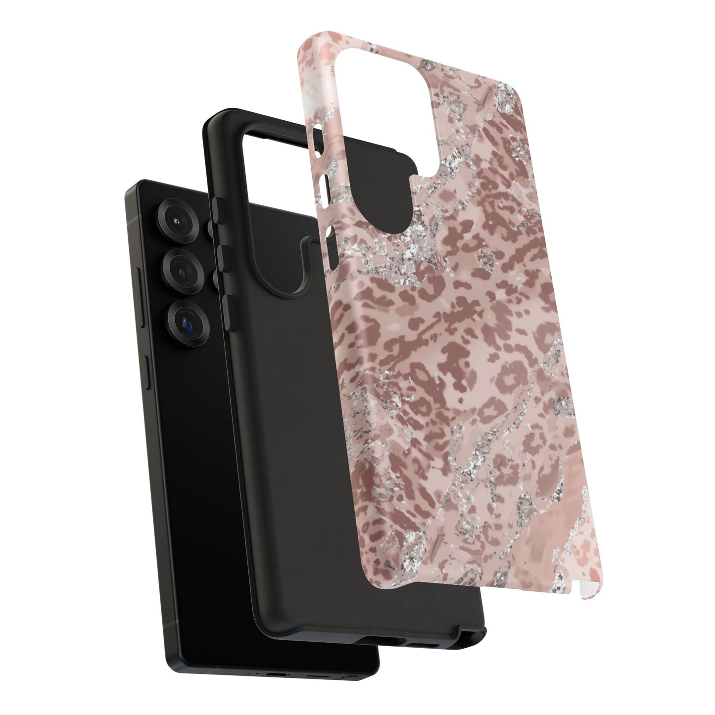 Tropical Monstera Phone Case — Colorful Leaf Protective Tough Case