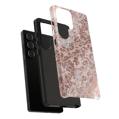 Tropical Monstera Phone Case — Colorful Leaf Protective Tough Case