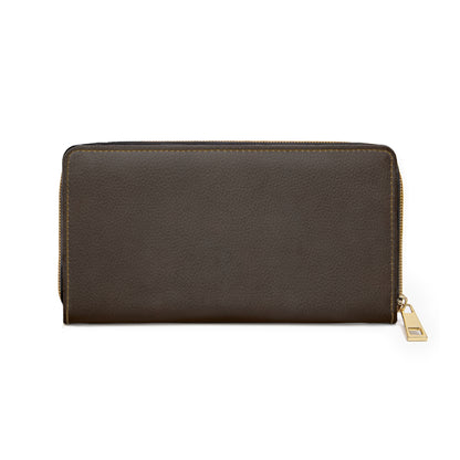Leather Zipper Wallet –  Travel Wallet