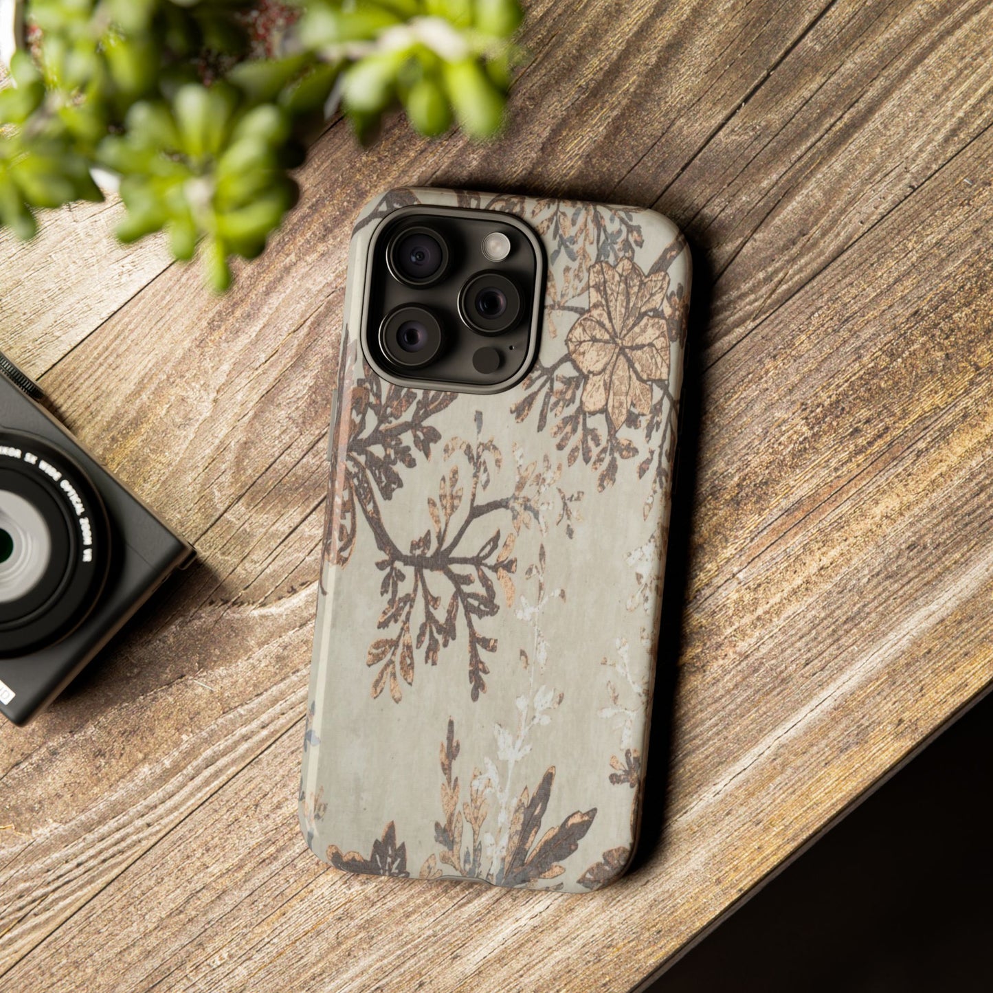 Floral Vintage Tough Phone Case