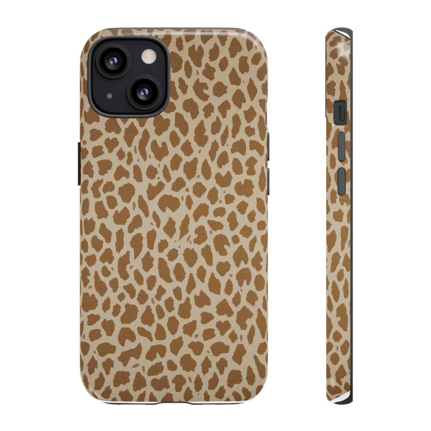 Leopard Print Tough Phone Case — Slim Protective Animal Pattern