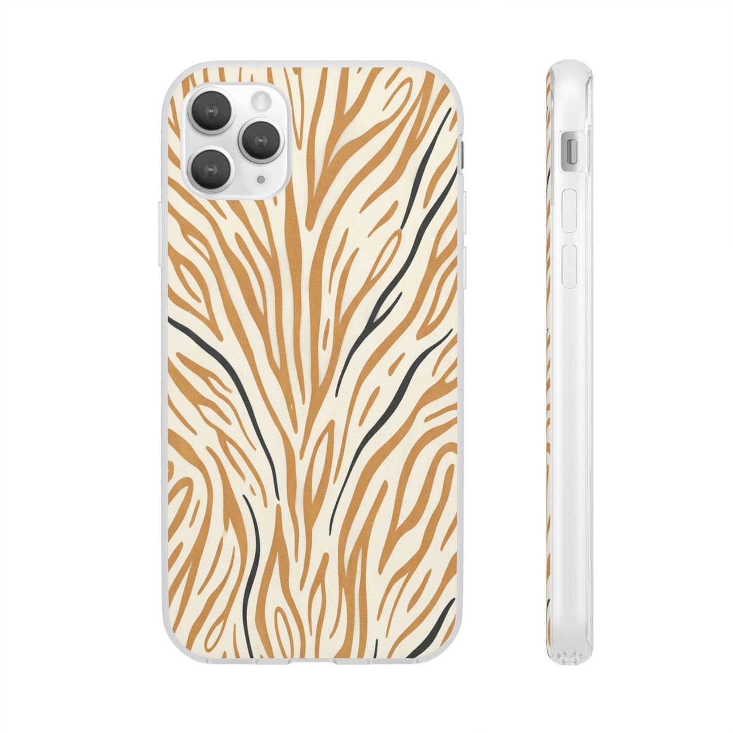 Pink Leopard Print Phone Case – Slim Flexible Protective Cover