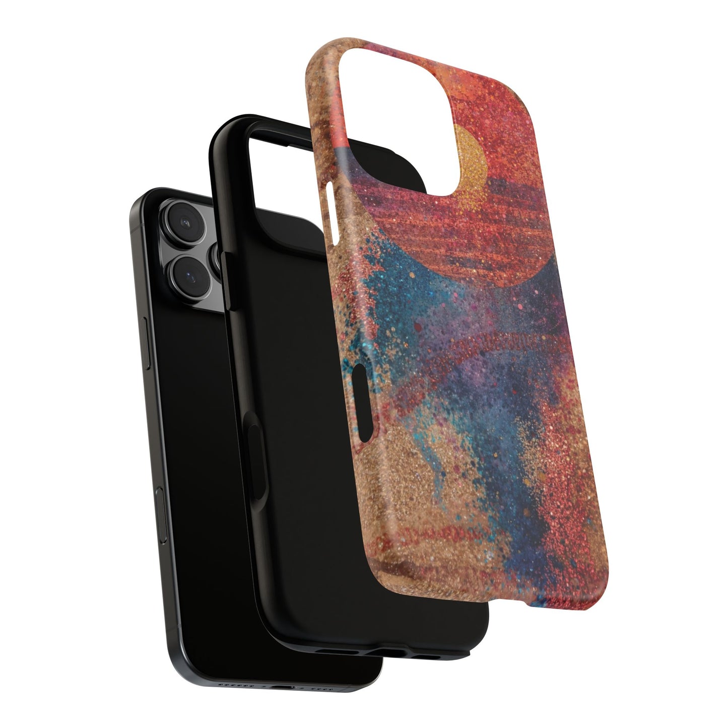Retro Sunset Tough Phone Case