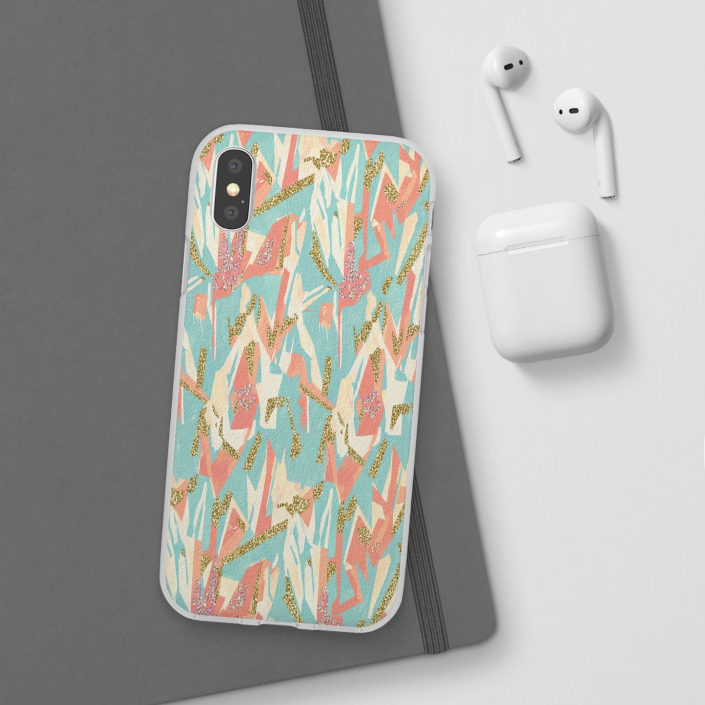 Pastel Abstract Floral Phone Case - Flexi Case