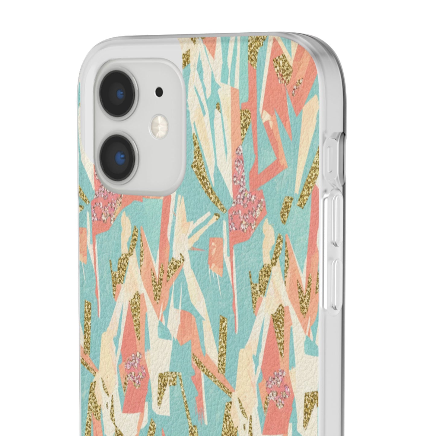 Pastel Abstract Floral Phone Case - Flexi Case