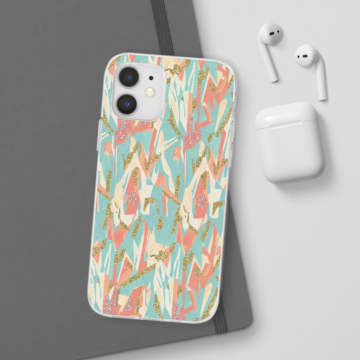 Pastel Abstract Floral Phone Case - Flexi Case