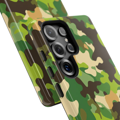 Camouflage Tough Phone Case — Military Camo Protective Cover