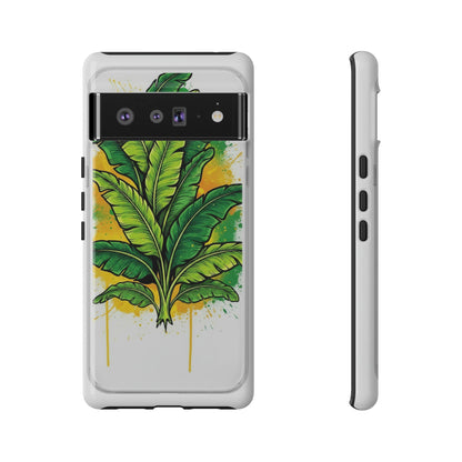 Tropical Banana Leaf Phone Case — Vibrant Green Plant Protector