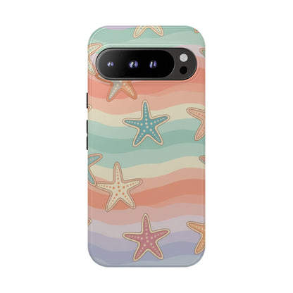 Starfish Wave Tough Phone Case — Pastel Beach Protective Cover